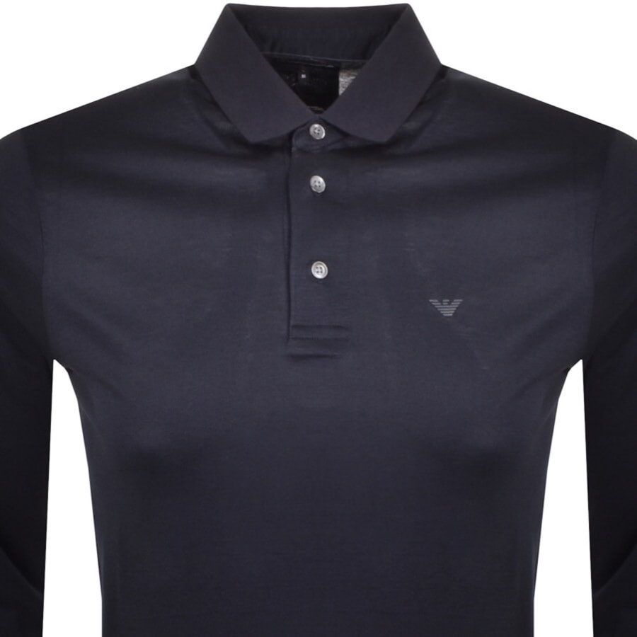 Armani long sleeve polo cheap